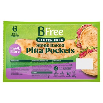 BFree Pitta Pockets Stone Baked 192g