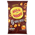 Hula Hoops BBQ Beef Flavour 6 x 24g