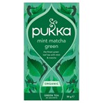 Pukka 20 Organic Mint Matcha Green Tea Sachets 30g