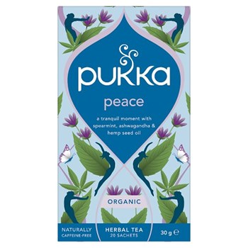 Pukka 20 Organic Peace Herbal Tea Sachets 30g