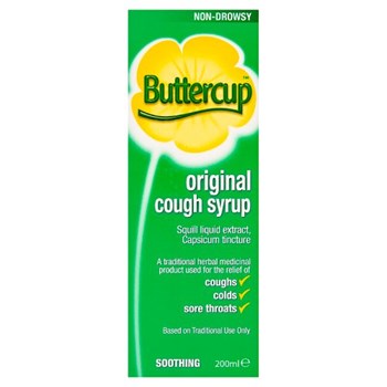 Buttercup Original Cough Syrup 200ml