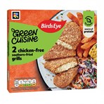 Birds Eye Green Cuisine 2 Chicken-Free Southern Fried Grills 180g