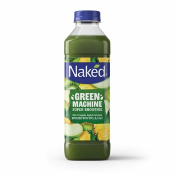 Naked Green Machine Kiwi, Pineapple, Apple & Spirulina Super Smoothie 750ml