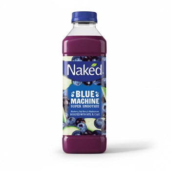 Naked Blue Machine Blueberry, Goji Berry & Blackcurrant Super Smoothie 750ml