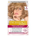 Excellence Créme 8 Natural Blonde: 100% Grey, Nourished.