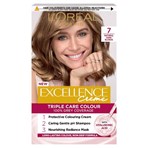 Excellence Créme 7 Dark Blonde: 100% Grey, Nourished Shine.