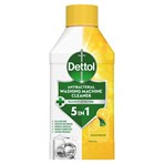 Dettol 5 in 1 Antibacterial Washing Machine Cleaner Lemon Breeze 250ml