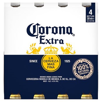 Corona Extra Bottles 4 x 330ml