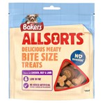 BAKERS Allsorts Chicken, Beef and Lamb Dog Treats 98g