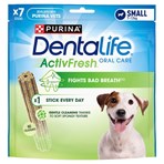 DENTALIFE ActivFresh Small Dental Chicken Dog Chews 7 Sticks