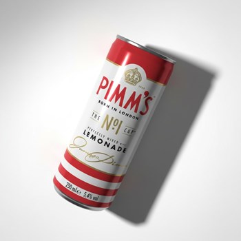 Pimm's No. 1 Cup & Lemonade Ready to Drink 5.4% vol 250ml Can