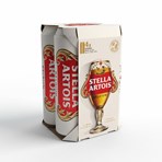 Stella Artois Belgium Premium Lager Beer 4 x 568ml