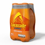Lucozade Energy Drink Orange 4x380ml
