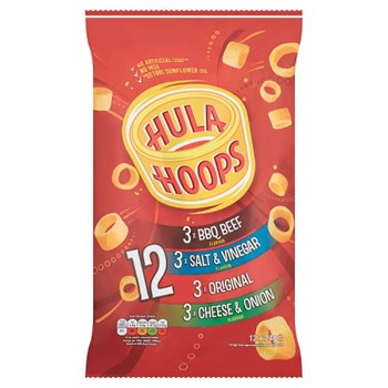 Hula Hoops Variety Multipack Crisps 12 Pack