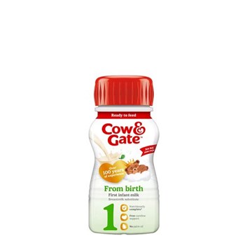 Cow & Gate 1 First Baby Milk Formula Liquid from Birth 200ml