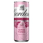 Gordon's Premium Pink Distilled Gin & Tonic 5% vol 1 x 250ml Can