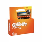 Gillette Fusion5 Razor Refills For Men, 4 Razor Blade Refills