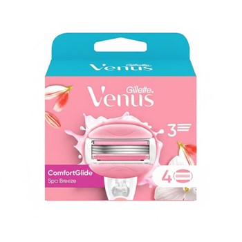 Gillette Venus ComfortGlide Women’s Blades Spa Breeze 4 Refill Blades Cartridges