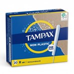Tampax Regular Tampons With Cardboard Applicator 20 Count