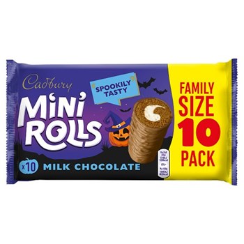 Cadbury 10 Milk Chocolate Mini Rolls