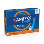 Tampax Compak Super Plus Tampons With Applicator x18