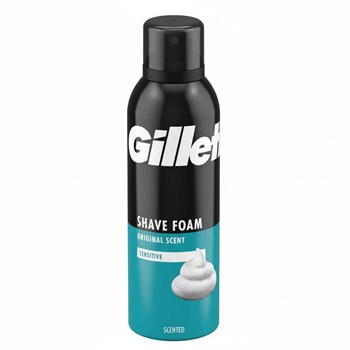 Gillette Classic Sensitive Shave Foam, For Sensitive Skin, 200ml