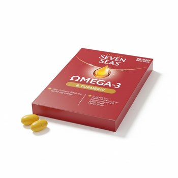 Seven Seas Omega-3 + Vitamin D, plus Turmeric