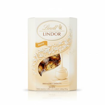 Lindt Lindor White Chocolate Truffles Box 200g