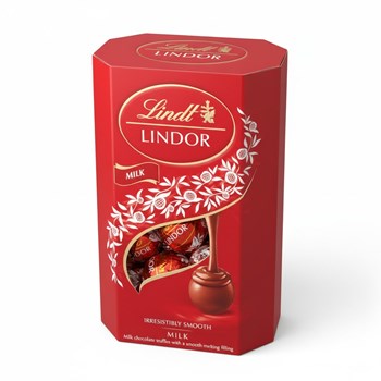 Lindt Lindor Milk Chocolate Truffles Box 200g