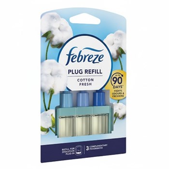 Febreze 3Volution Air Freshener Plug In Refill Cotton Fresh 20ML