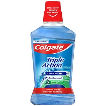 Colgate Triple Action Mouthwash Alcohol Free 500ml 
