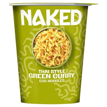 Naked Thai Style Green Curry Egg Noodles 78g