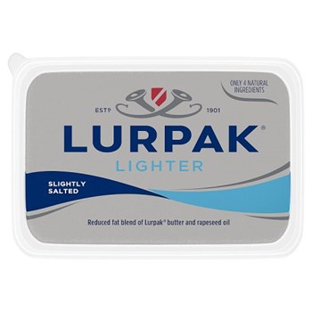Lurpak Lighter Slightly Salted 400g