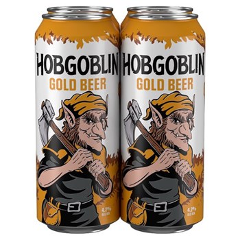 Hobgoblin Gold Beer 4 x 500ml