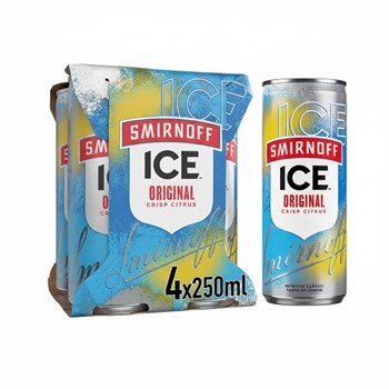 Smirnoff Ice Original 4% vol Ready To Drink 4x250ml Can