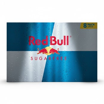 Red Bull Energy Drink Sugar Free 250ml x 8