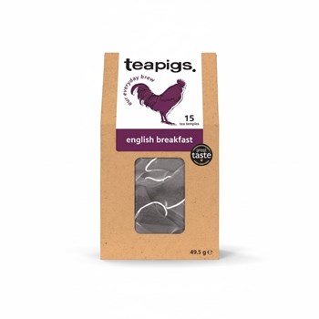 Teapigs English Breakfast Tea Temples 15 x 3.3g (49.5g)