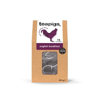 Teapigs English Breakfast Tea Temples 15 x 3.3g (49.5g)