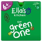 Ella's Kitchen the Green One Squished Smoothie Fruits 5 x 90g (450g)