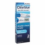 Clearblue Pregnancy Test Double-Check & Date Combo Pack, 2 Tests