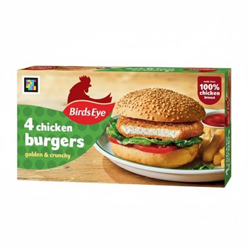 Birds Eye 4 Chicken Burgers 200g
