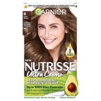 Garnier Nutrisse Ultra Crème Vegan Dye, 6 Light Brown: Soft, natural colour with brilliant shine.