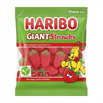 HARIBO Giant Strawbs 175g