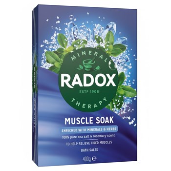Radox Mineral Therapy Bath Salts Muscle Soak 400 g 