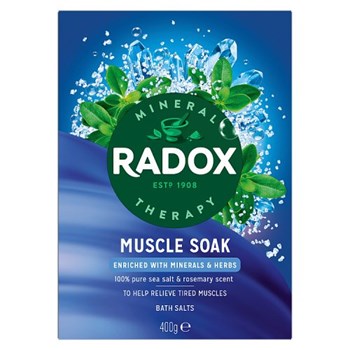 Radox Mineral Therapy Bath Salts Muscle Soak 400 g 