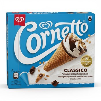 Cornetto  Ice cream cone Classico 6x 90 ml 