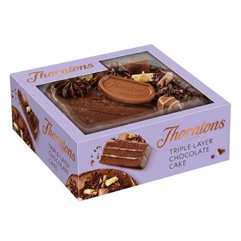 Thorntons Triple Layer Chocolate Celebration Cake