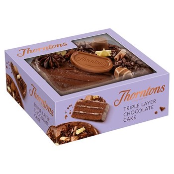 Thorntons Triple Layer Chocolate Celebration Cake