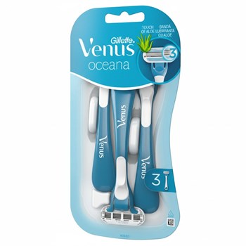 Venus Oceana Disposable Razors, Pack Of 3