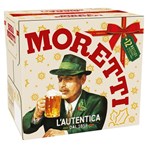 Birra Moretti Premium Lager Bottles 12 x 330ml